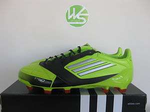 NEW ADIDAS F50 Adizero TRX FG Lea. Soccer Boots Green Mens Size 11 US 