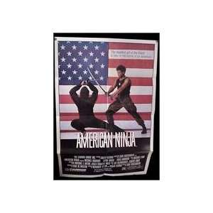 American Ninja Folded Movie Poster 1986