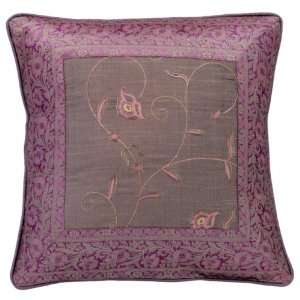 April Cornell Decadent Victorian 16 Inch Square Pillow, Vintage Night 