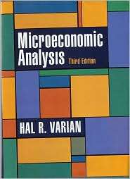 Microeconomic Analysis, (0393957357), Hal R. Varian, Textbooks 