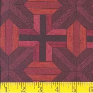  45 Wide Floor Show Inlay Rosewood Fabric By The Yard 