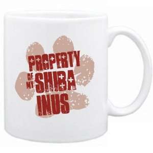  New  Property Of My Shiba Inus  Mug Dog