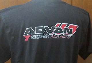 ADVAN Racing Car T Shirt yokohama ADV007 ADV008 ADV009  