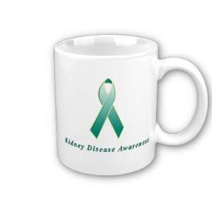 Kidney Disease Awareness Ribbon Coffee Mug