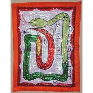 TAPESTRY WALL HANGING VODOU FLAG