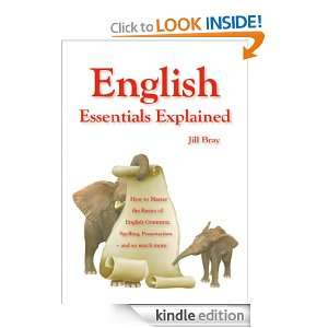 English Essentials Explained Jill Bray  Kindle Store