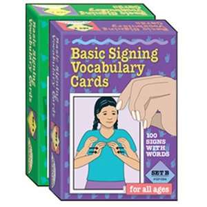  Basic Signing Vocab Cards Set A