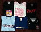   Shirt Wholesale Lot Hendrix Aerosmith Clash Elizabeth Goldeyes