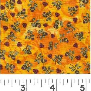  45 Wide BERRY BLOSSOM   SIENNA Fabric By The Yard Arts 