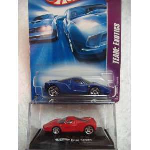  Detailed Diecast Ferrari Enzo Set Blue Pr5 Wheels 1/64 