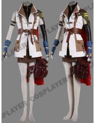   Anime Final Fantasy XIII Cosplay Costume   Lightning Outfit Set