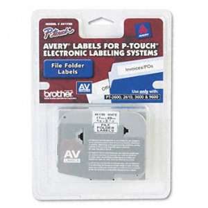  Avery® Paper Labels for Brother® P Touch® Labelers LABEL 
