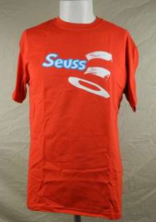 Dr. Seuss The Cat In The Hat Hat Mens T shirt Medium Red  