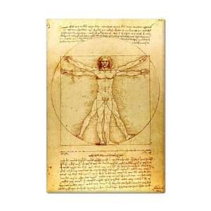  Vitruvian Man da Vinci Fridge Magnet 