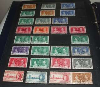 BRITISH AFRICA QV QEII COLLECTION + OMNIBUS IN ALBUM  