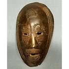 bronze african masks  