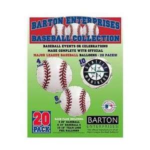  Classic Balloon Seattle Mariners 20 Combo Party Pack 
