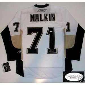  Evgeni Malkin Signed Pittsburgh Penguins Cup Jersey Jsa 