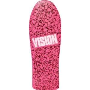  Vision Punk Skull Deck 10x30 Hot Pink Skateboard Decks 