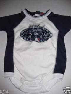 New York NY Yankees 2008 ALL STAR GAME Onesie Jersey 9M  