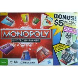  Monopoly Electronic Banking Exclusive McDonalds Token 