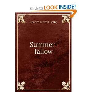  Summer fallow Charles Buxton Going Books