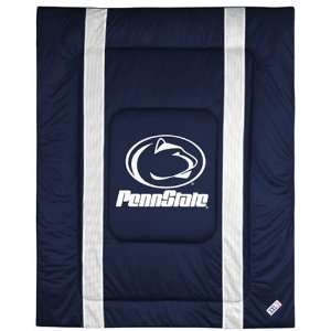  Penn State Nittany Lions Navy Blue Sideline Twin Size 
