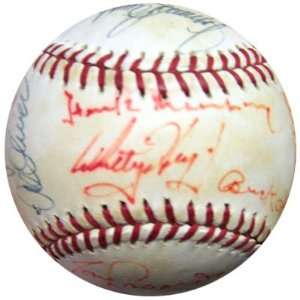  MLB & HOF Stars Autographed NL Feeney Baseball (20 Autos 