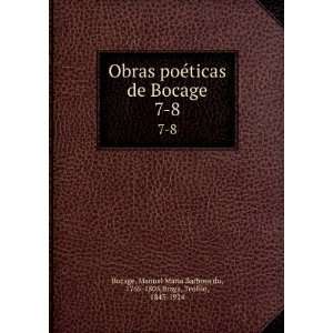   Maria Barbosa du, 1765 1805,Braga, TeÃ³filo, 1843 1924 Bocage Books