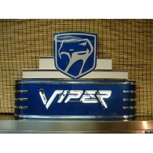  Dodge Viper Automobile Neon Garage Sign   Nascar Cars 