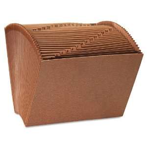  Leather Like Expanding File, Open Top, 12 x 10, 1 31 