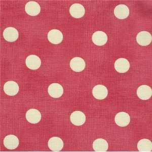  SWATCH   Vintage Red Dottie Fabric by New Arrivals Inc 