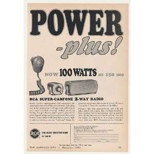  1964 RCA Super Carfone 2 Way Radio Print Ad (44623)