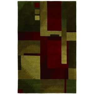   14132 Andy Warhol Revolution Dice Area Rug, Green