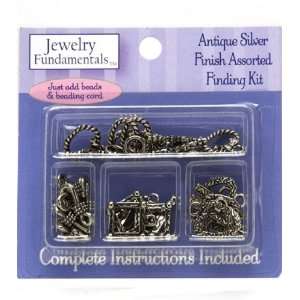  Jewelry Fundamentals Antique Silver Finding Kit
