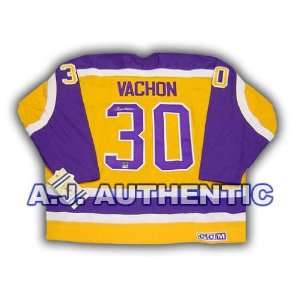   VACHON LA Kings SIGNED Vintage Hockey JERSEY   Autographed NHL Jerseys