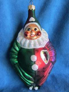   Retired CARING CLOWN Aids Awareness Charity Christmas Ornament  