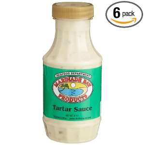 Marinade Bay Products Tarter Sauce, 8 Ounce Bottles (Pack of 6 