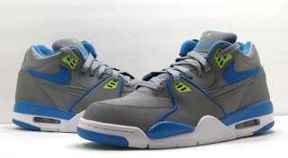 NEW Mens Air FLIGHT 89 Stealth/Neptune Blue/Action Green Ready 