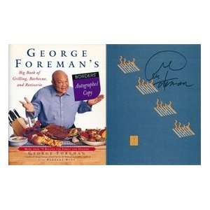  George Foreman Autographed/Hand Signed Big Book of Book of 