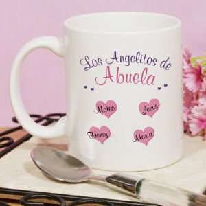  Angelitos de mi Corazon Taza Personalizada