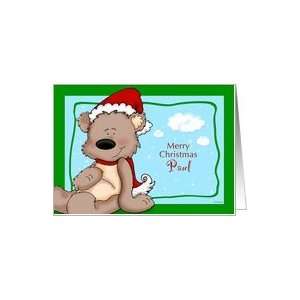  Teddy Bear Christmas   for Paul Card Health & Personal 