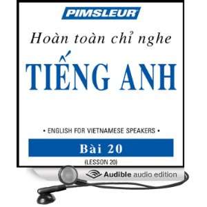 ESL Vietnamese Phase 1, Unit 20 Learn to Speak and Understand English 