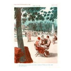 La Vie Parisienne, Magazine Plate, France, 1920 Giclee Poster Print 