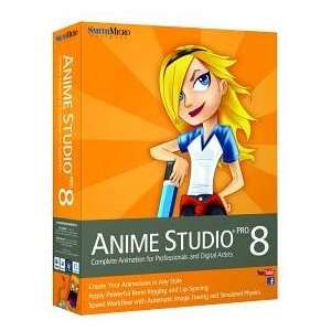  SMITH MICRO, SMIT Anime Studio 8 Pro M/W CD ASP80HBX2ED 