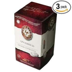 Fratello Coffee Company Gingerbread Coffee, Pods 18 Count Boxes Boxes 