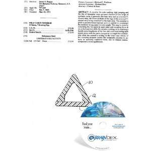  NEW Patent CD for POLE VAULT CROSSBAR 