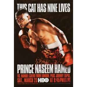 Prince Naseem Hamed vs Manuel Calvo Unknown. 11.00 inches by 17.00 