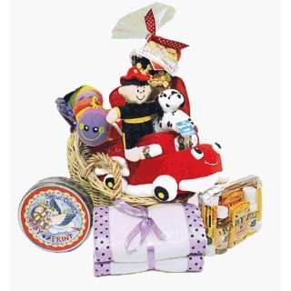  The Deluxe Fire Engine Baby Gif Basket Baby