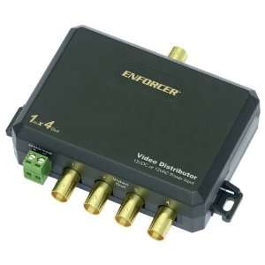  Seco Larm Enforcer Video Distributor, 12VDC/24VAC, 1x4 